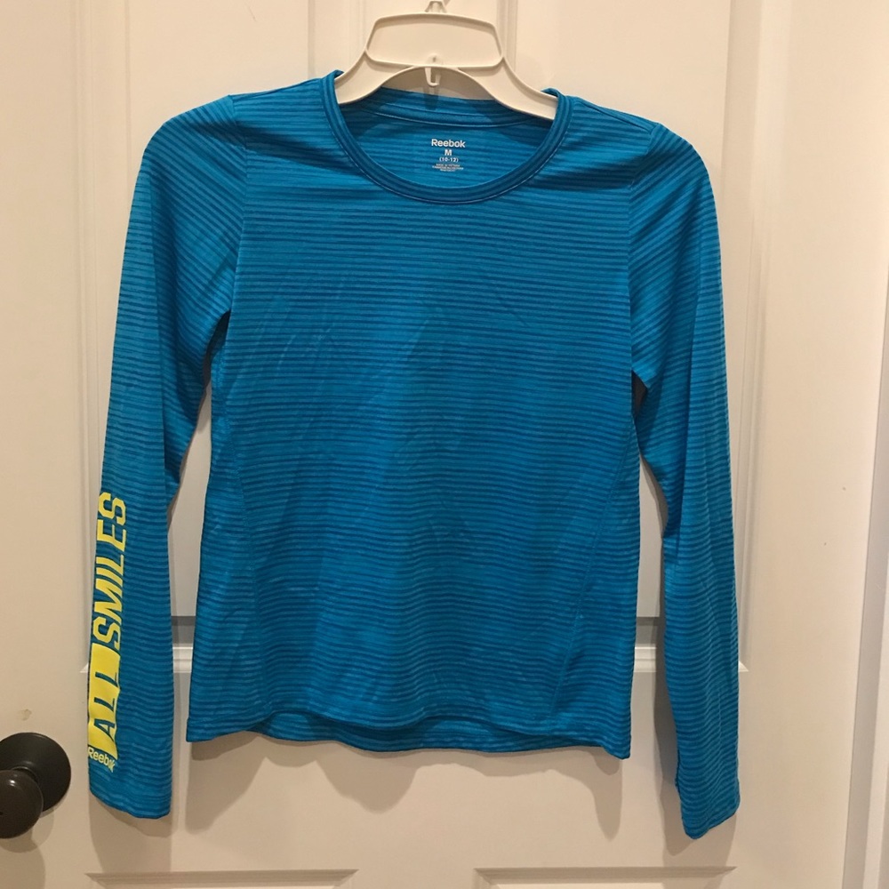 Reebok moisture wick girls shirt